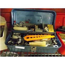 METAL TACKLE & CONTENTS - CLAMPS, BOLT, GUAGE AND MORE