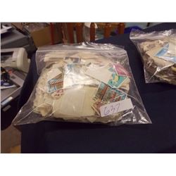 BAG OF COLLECTABLE STAMPS
