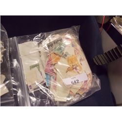 BAG OF COLLECTABLE STAMPS