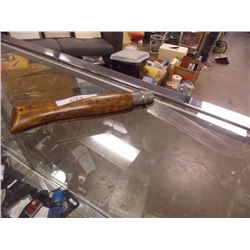 KNIFE - 5" BLADE- WOOD HANDLE - OPINEL  - VIRO BLOC BREVETE