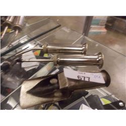 LOT OF ASSORTED - OIL CAN OPENER & 2 SMALL OIL CANS FOR SMALL EQUIPMENT