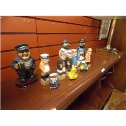 SAILERS - LOT OF 12 (3 LRG, 6 MED, 6 SM)