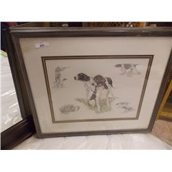 PICTURE- HUNTING DOGS - R NIGEL HEMMING