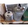 Image 1 : VINTAGE METAL GAS CANS - 2 TTL