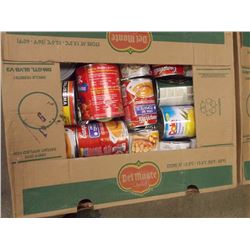 APPLE BOX OF ASSORTED FOOD