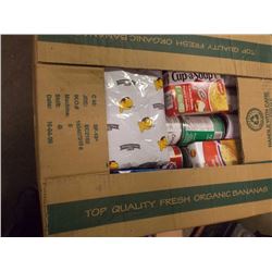 APPLE BOX OF ASSORTED FOOD