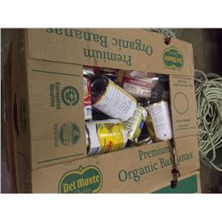 APPLE BOX OF ASSORTED FOOD