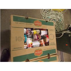 APPLE BOX OF ASSORTED FOOD