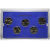 Image 5 : 4 Sets of 2004 USA State Quarters - Gold, Platinum, D&P Sets