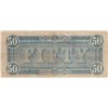 Image 2 : 1864 USA Confederate $50 Type 66 Note