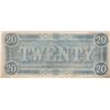 Image 2 : 1864 USA Confederate $20 Note - Type 67