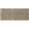 Image 2 : 1864 USA Confederate $5 Note - F+/VF