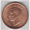Image 2 : 1939 Canada ICCS Graded Small One Cent Penny Coin - MS-65; Red