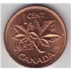 Image 1 : 1952 Canada ICCS Graded Small One Cent Penny Coin - MS-65; Red