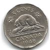 Image 1 : 1948 Canada 5-Cent Nickel Coin - UNC