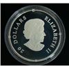 Image 2 : 2011 Canada $20 Fine Silver Coin Small Crystal SnowFlake (Emerald) Ephemeral Miracle, Frozen in Time