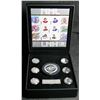 Image 1 : 2004 NHL All-Stars Commemorative Stamp & Medallion Set