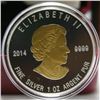 Image 2 : 2014 Canada $20 Fine Silver - Seven Sacred Teachings : Wisdom