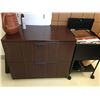 Image 2 : CONTENTS OF RECEPTION AREA INC. RECEPTION DESK, FILE CABINET, MONITOR, CHAIR AND PLANT
