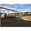 Image 2 : APPROXIMATELY 550' OVERHEAD CRANE RAILS WITH EXTERIOR UPRIGHTS AND BUZZ BAR