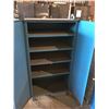 Image 2 : BLUE DOUBLE DOOR STEEL CABINET