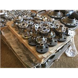 2 PALLETS OF FLANGES