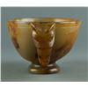 Image 4 : Old Chinese Translucent Agate Carved Brush Wash