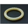 Image 1 : Chinese Fine Yellow Jade Carved Twisted Bangle
