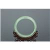 Image 3 : Chinese Green Jadeite Carved Bangle