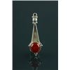 Image 1 : Chinese Silver Amber Pendant