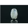 Image 2 : Sterling Silver Large Moonstone Ring