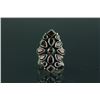 Image 1 : Sterling Silver Large Garnet Ring