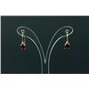 Image 2 : 2 Pc Ruby Pendant & Garnet Earrings w/ Certificate