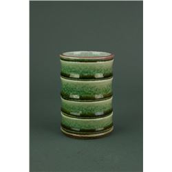 Fine Green Glazed Porcelain Cup