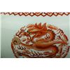 Image 2 : Fine Gilt Copper Red Porcelain Bowl Qianlong Mk