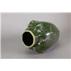 Image 4 : Porcelain Green Monochrome Octagon Pottery Vase