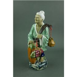 Chinese Pottery Figure Republic