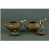 Image 2 : Pair of Chinese Bronze Small Teapots w/ Covers
