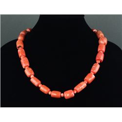 Chinese Natural Coral Necklace