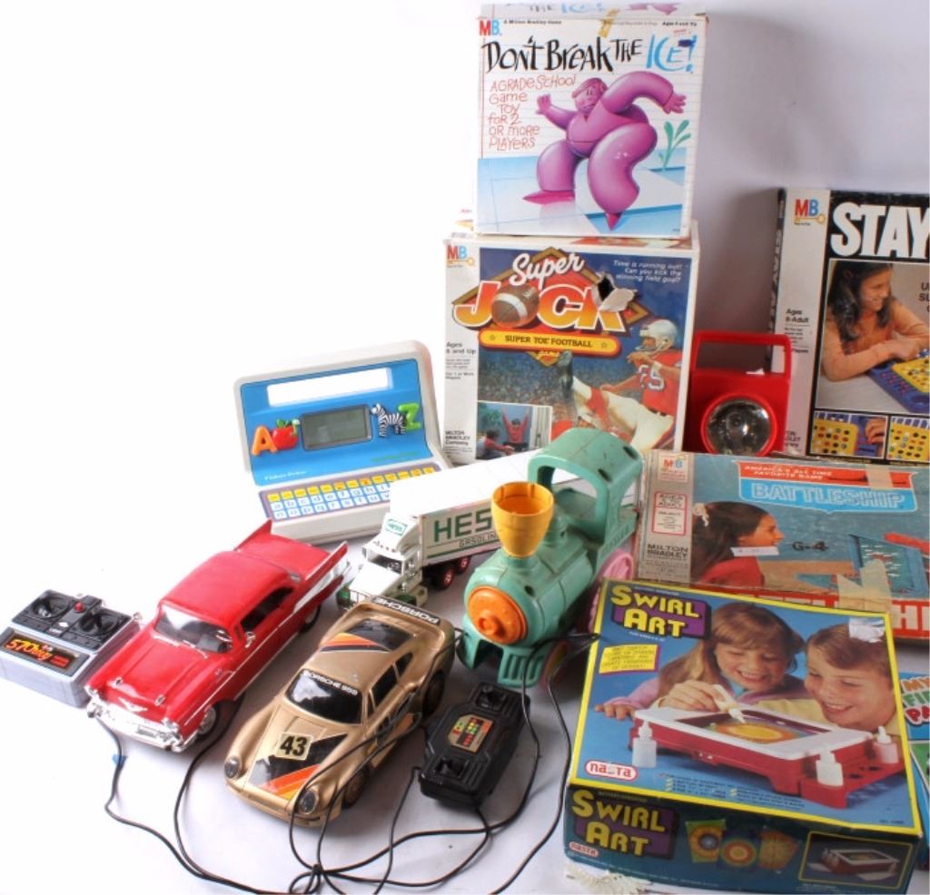 Various Board Games and Toys