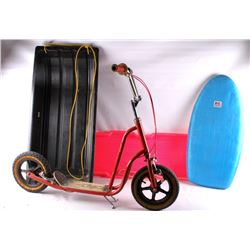Scooter, Boogie Board, and Sleds Scooter, Boogie B