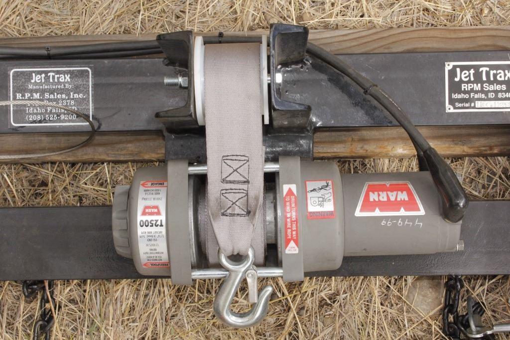 Jet Trax Rampage Power Lift Motorcycle Ramp Winch