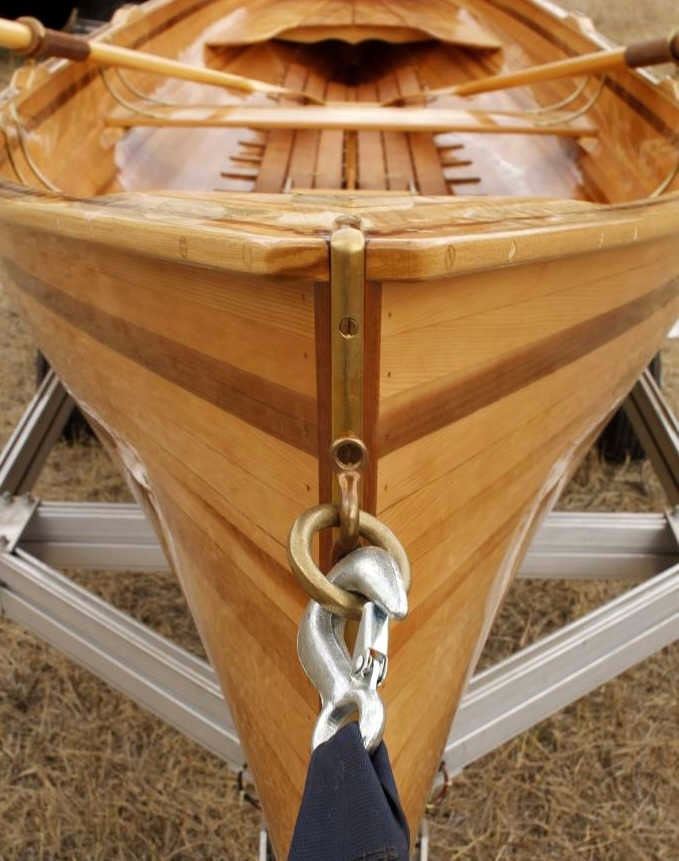 RKL Boatworks Rangeley Guide Boat Cedar Strip 17FT