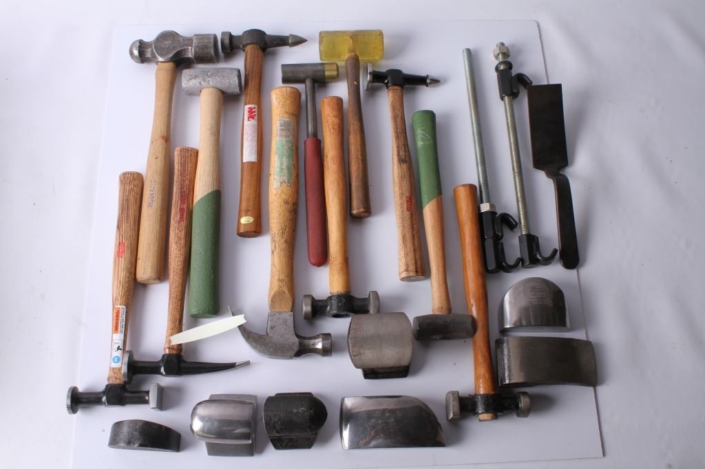 Hammers and body work tools