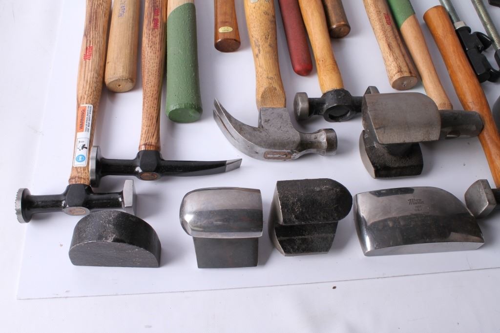 Hammers and body work tools