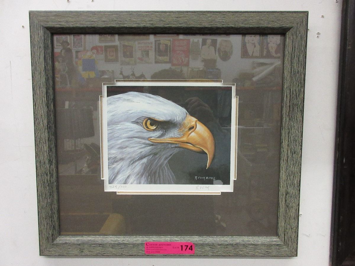 Artist R Fehr 1984 R. Fehr limited edition print