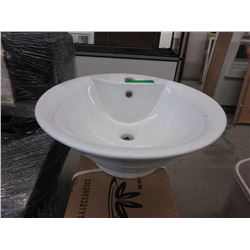 Glacier Bay Above Counter Bathroom Sink