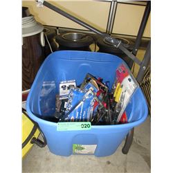 Box lot of Assorted Hand Tools