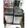 Image 1 : 3 Touchless Garbage Cans