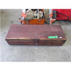 Wood Box Vintage Tools